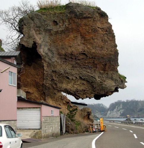 roca peligrosa