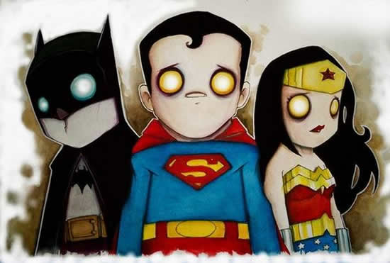 dibujos de superhéroes Extraños (8)