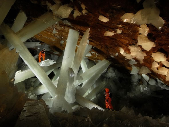 Cuevas de Naica con cristales gigantes (8)