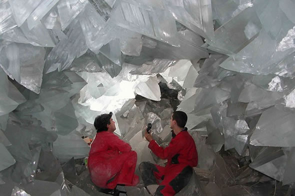 Cuevas de Naica con cristales gigantes (1)