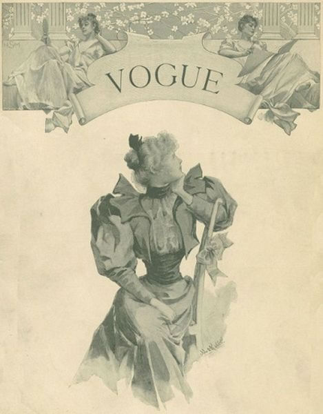 La primera portada de las revistas Vogue