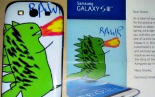 La historia de Samsung, el dibujo de un dragon y el Galaxy SIII 