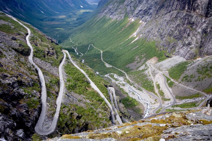 Trollstigen carretera en noruega