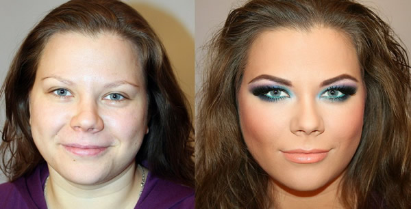 Maquillaje profesional antes y después (4)