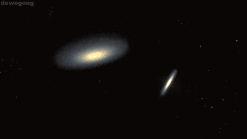 colisión Vía Láctea y la galaxía de Andrómeda