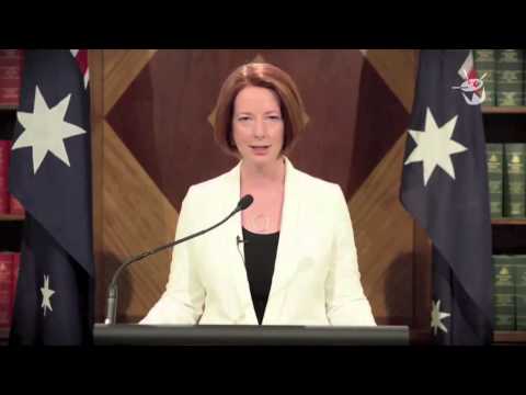 Julia, primer ministra australia