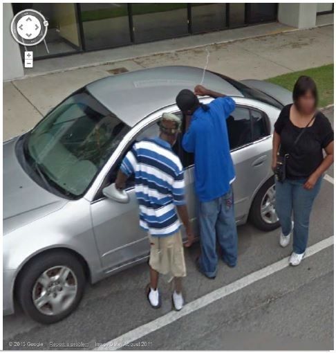 Imágenes raras de Google Street View (1)