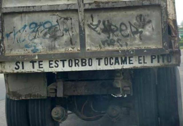 frase camion