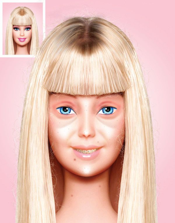Barbie sin maquillaje (1)