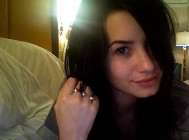 Demi Lovato sin maquillaje