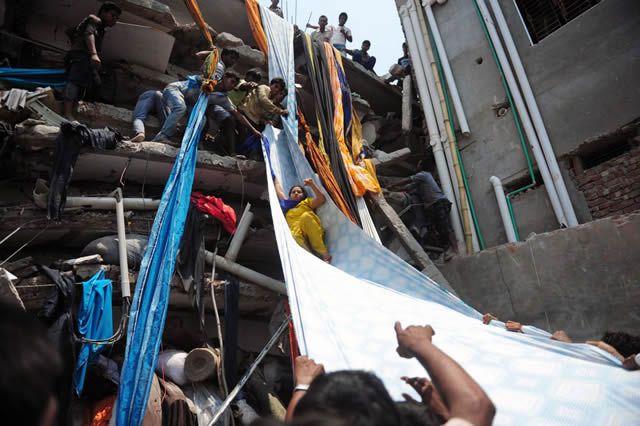 derrumbe en Bangladesh tragedia