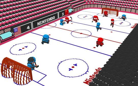 Nintendo 3D Ice Hockey