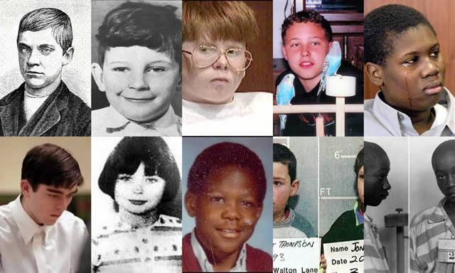 10 casos de niños asesinos