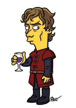Tyrion Lannister versión Simpsons (2)