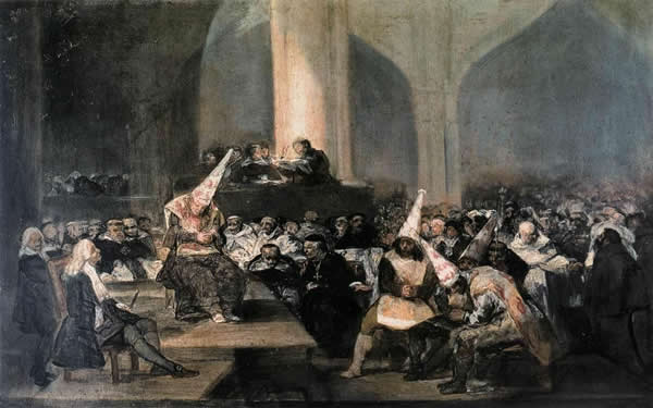 Francisco de Goya Tribunal Inquisición