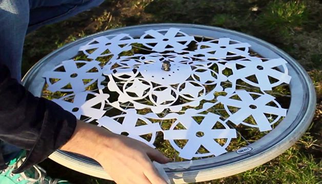 Diseñadora crea animación en ruedas de bicicleta usando ilusión óptica (3)