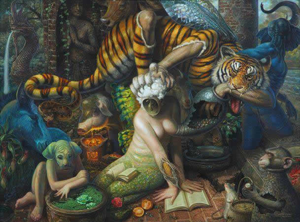 Prateep Kochabua pinturas surrealismo (18)