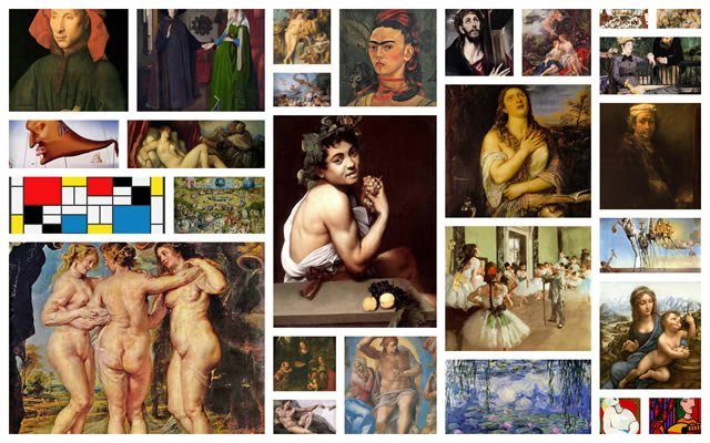 Cómo reconocer pintores famosos según Internet