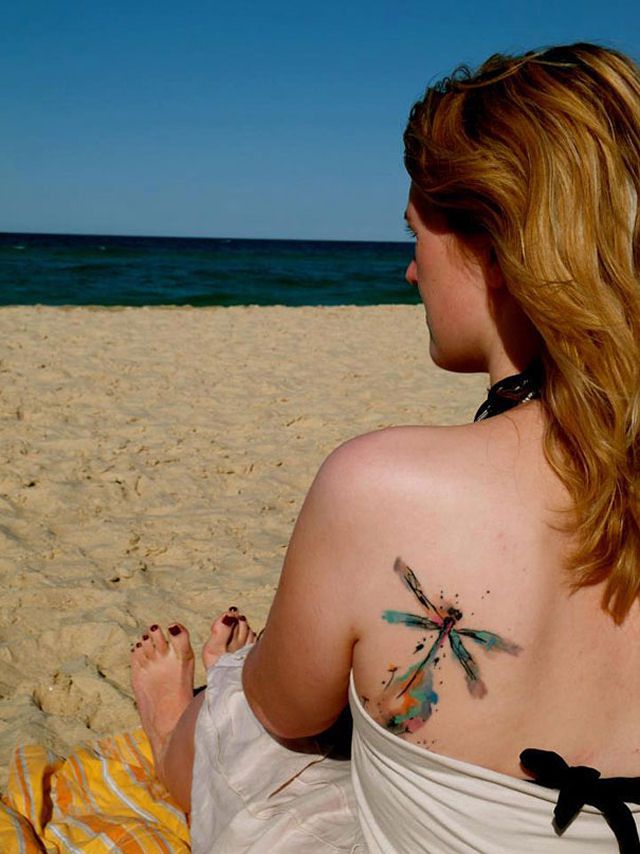 26 ejemplos de tatuajes estilo acuarela artistica 26