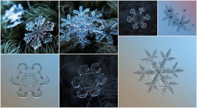 Fotografías de copos de nieve (4)