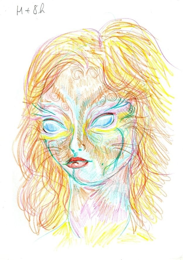 Dibujo autorretrato LSD (5)