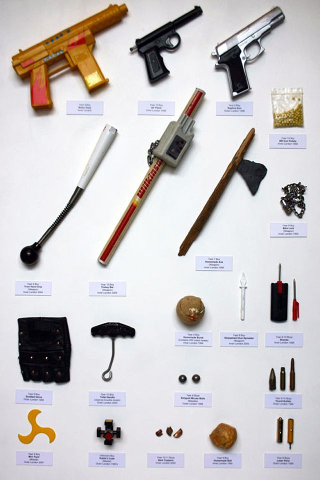 Resistant Materials objetos confiscados escuelas Guy Tarrant (30)