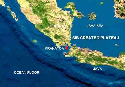 Krakatoa mapa
