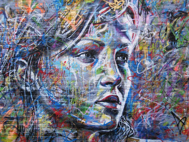 Retratos grafiti por David Walker (6)