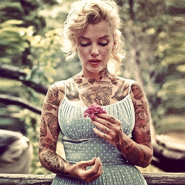 Tatuajes de Marilyn Monroe