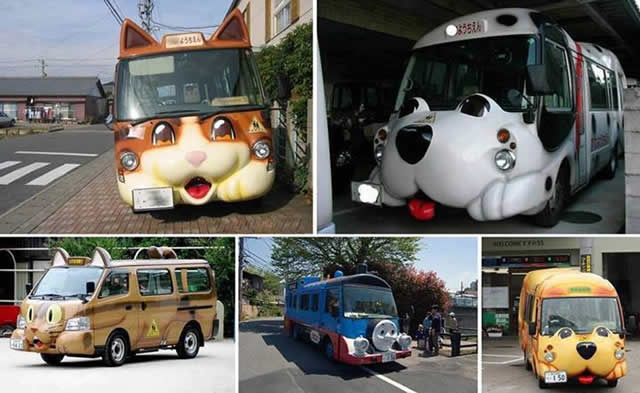 Autobus escolar en Japón (8)