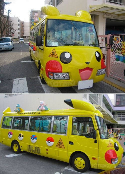 Autobus escolar en Japón (1)