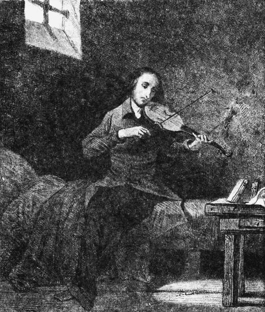 Paganini en prision