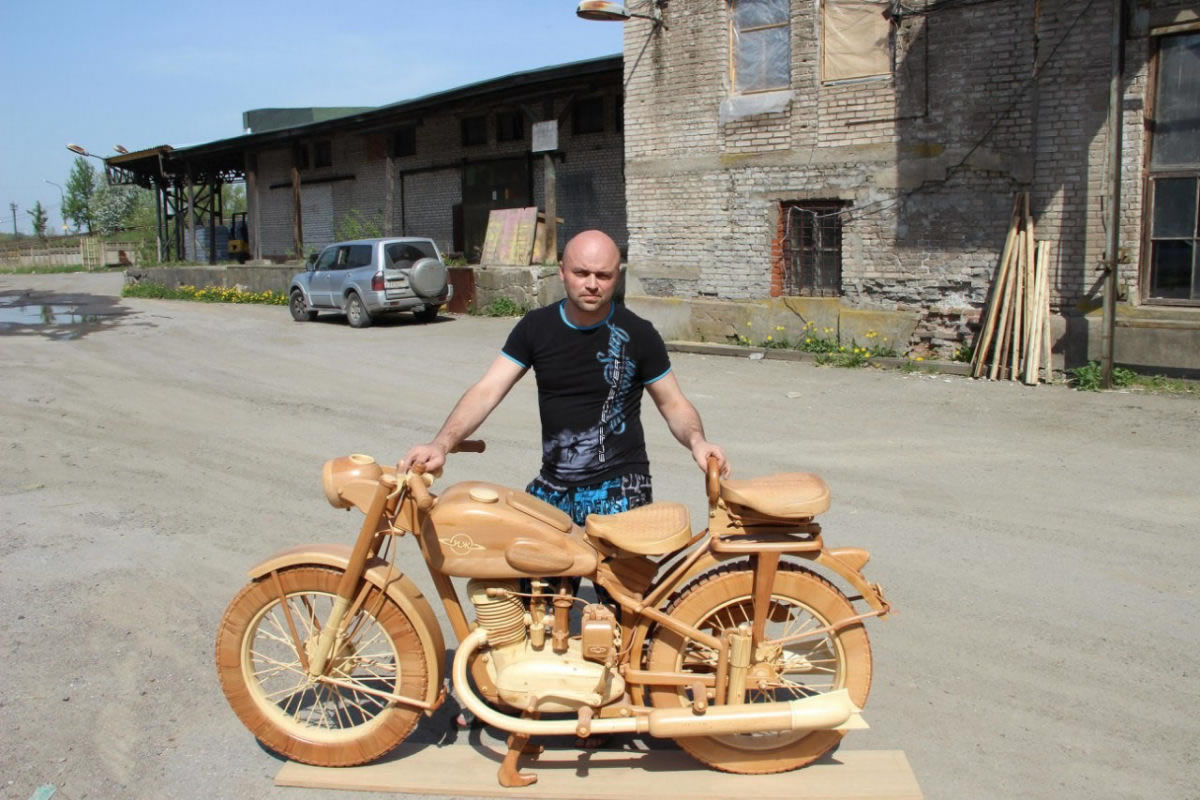 motocicleta de madera (4)