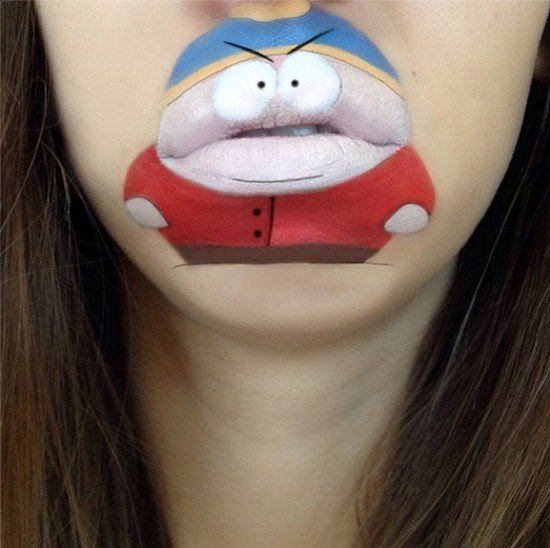 Maquillaje boca dibujos animados (8)