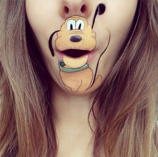 Maquillaje boca dibujos animados (2)