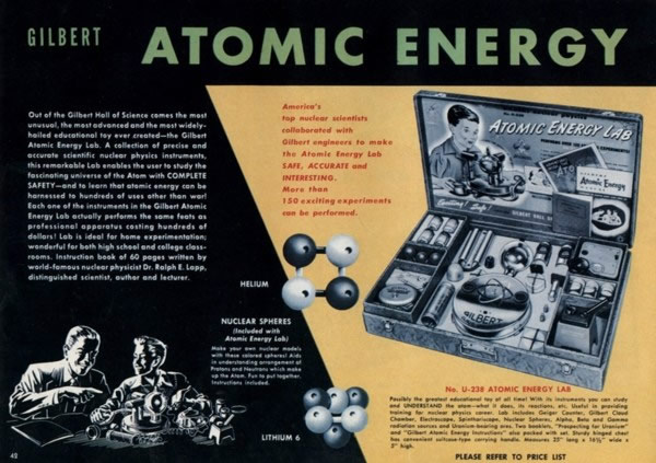 A.C. Gilbert Atomic Energy