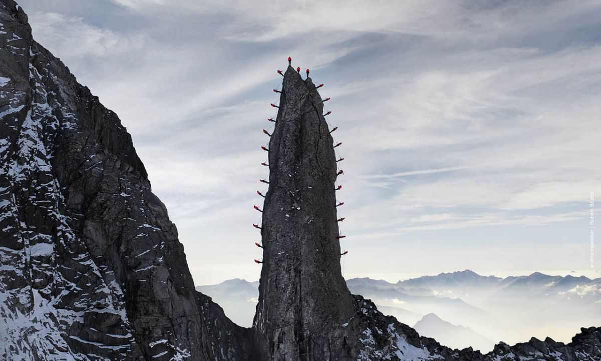 Mammut escaladores fotografía alpes suizos (10)