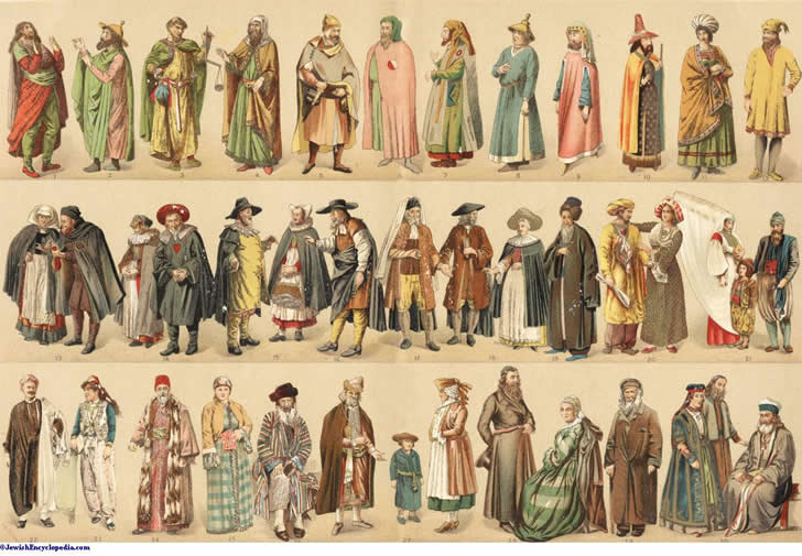 vestimentas medievales