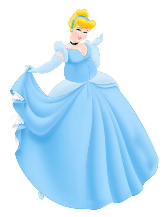 Princesas Disney Gordas (4)