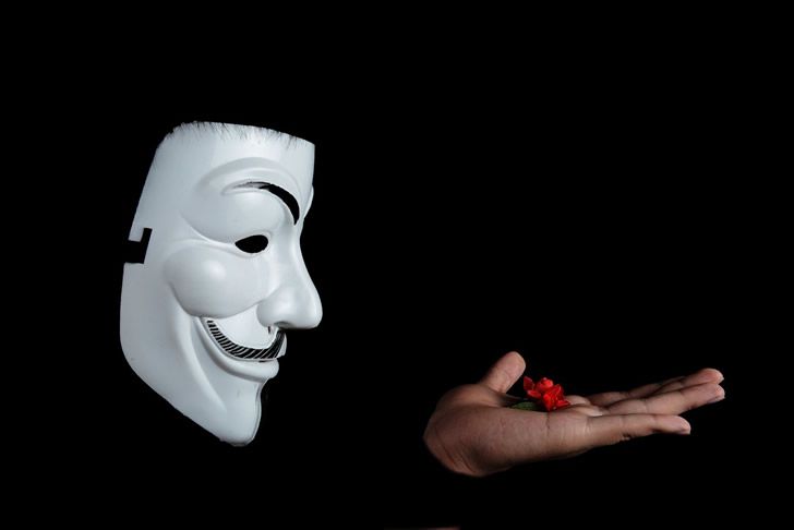 anonimo mascara