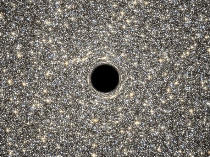 agujero negro universo