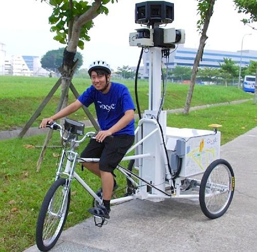 google streetview bicocleta