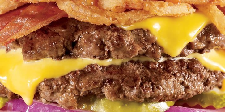 hamburguesa close up