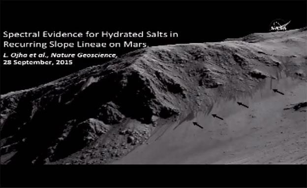 lineas de agua en Marte (1)