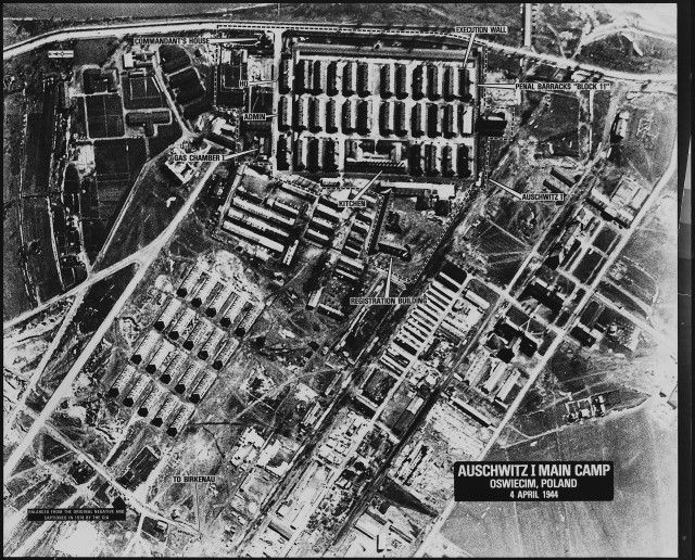 Auschwitz vista aerea