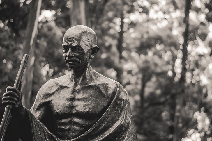 Ghandi estatua