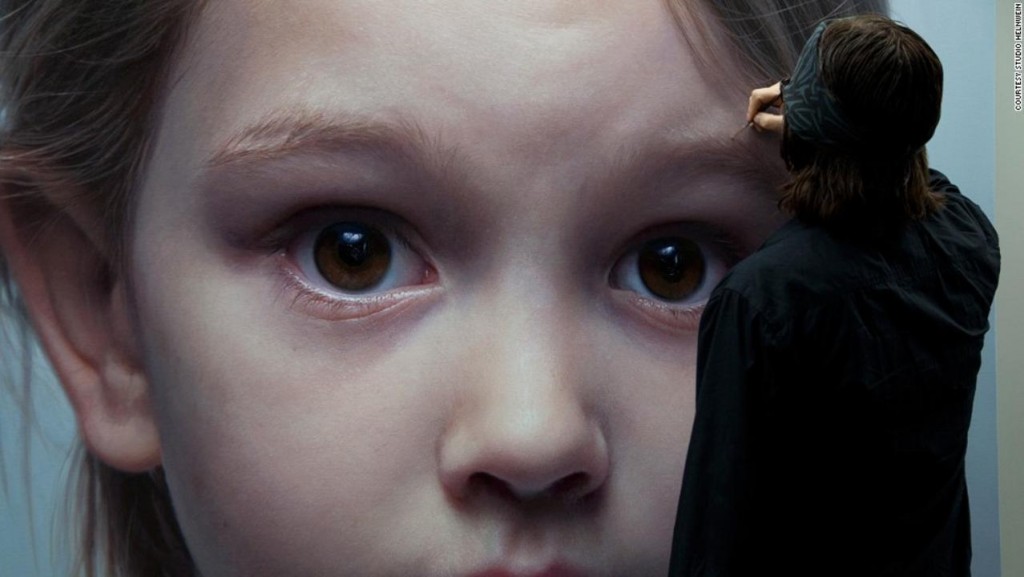 pinturas hiperrealismo Gottfried Helnwein niña