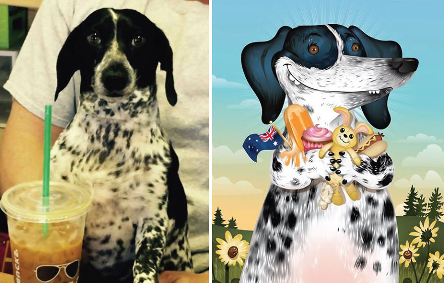Chris Beetow mascotas ilustraciones (11)