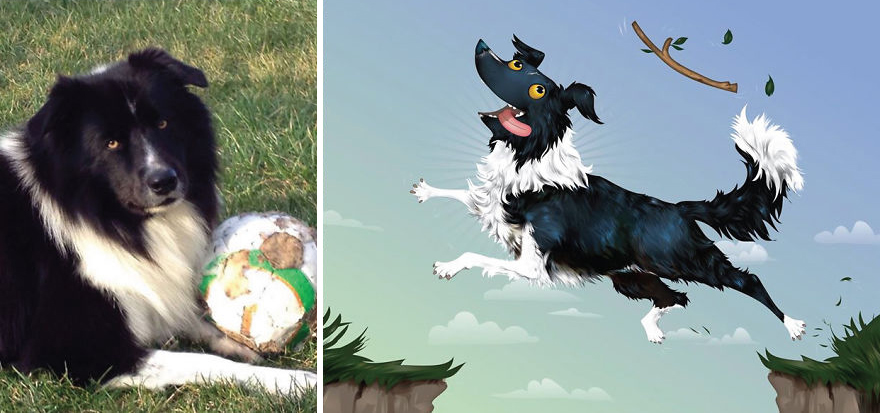 Chris Beetow mascotas ilustraciones (13)