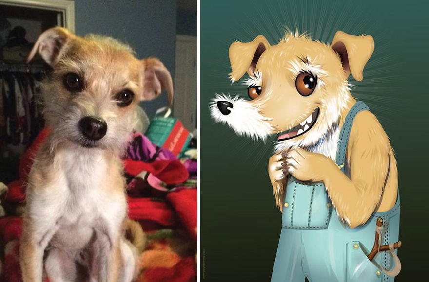 Chris Beetow mascotas ilustraciones (17)